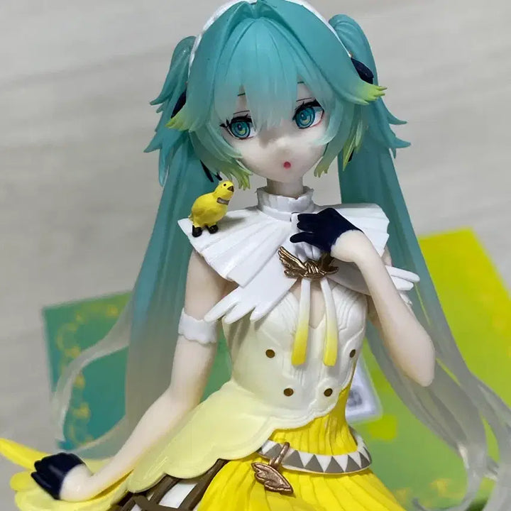 [BUNJANG] Furyu Hatsune Miku Canaria Noodle Stopper Figure / 후류 누들스토퍼 하츠네 미쿠 카나리아 피규어