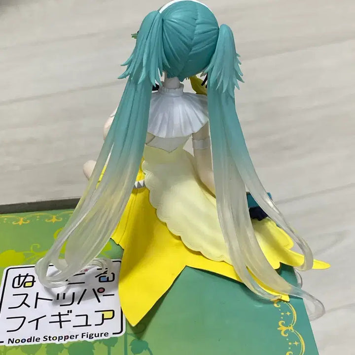 [BUNJANG] Furyu Hatsune Miku Canaria Noodle Stopper Figure / 후류 누들스토퍼 하츠네 미쿠 카나리아 피규어