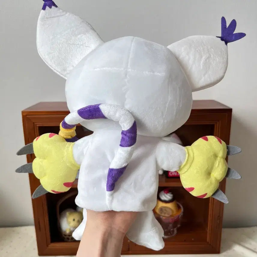 [BUNJANG] Digimon Adventure Gatomon Hand Puppet Plush / 디지몬 어드벤처 가트몬 손 퍼펫 인형