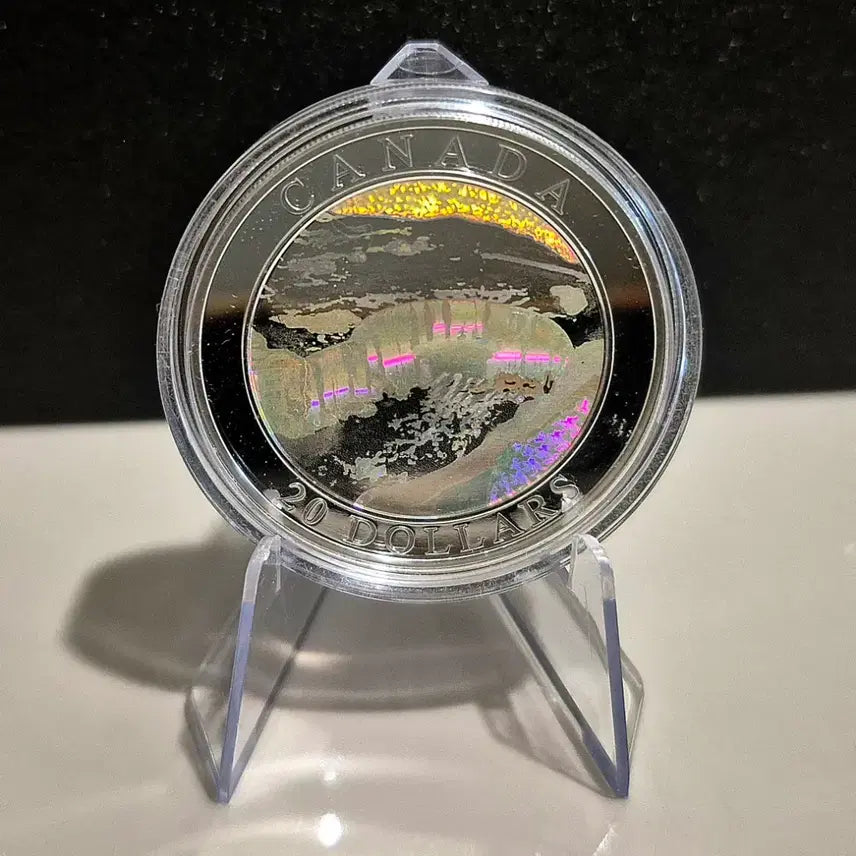 [BUNJANG] Royal Canadian Mint Niagara Falls Hologram Silver Coin 1 oz 99.99% / 캐나다 조폐국 나이아가라 홀로그램 은화 1온스 99.99%
