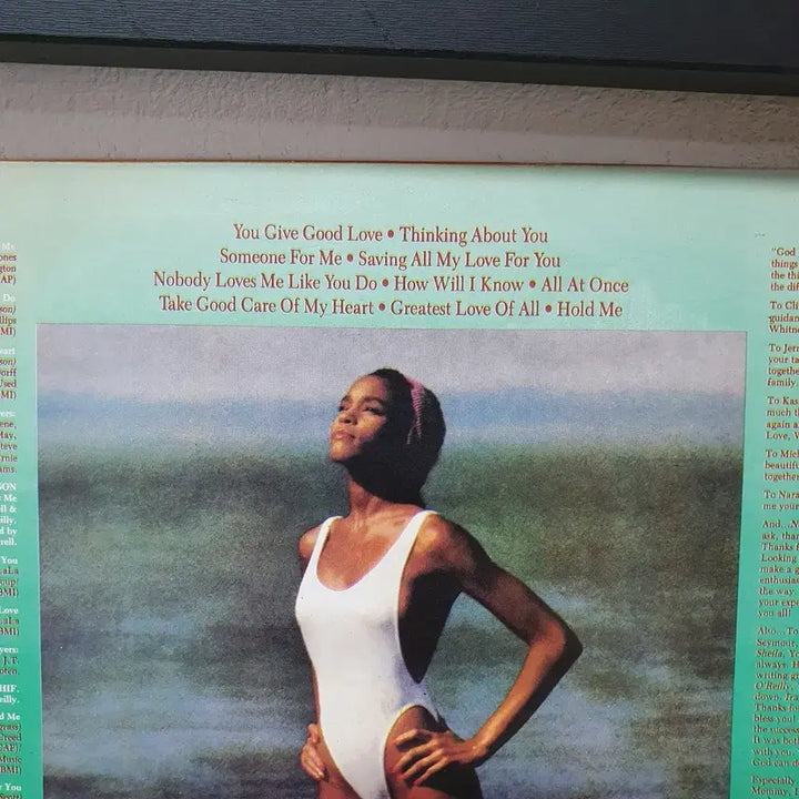 [BUNJANG] Whitney Houston 1985 Vinyl LP / 휘트니 휴스턴 LP 1985 서울음반