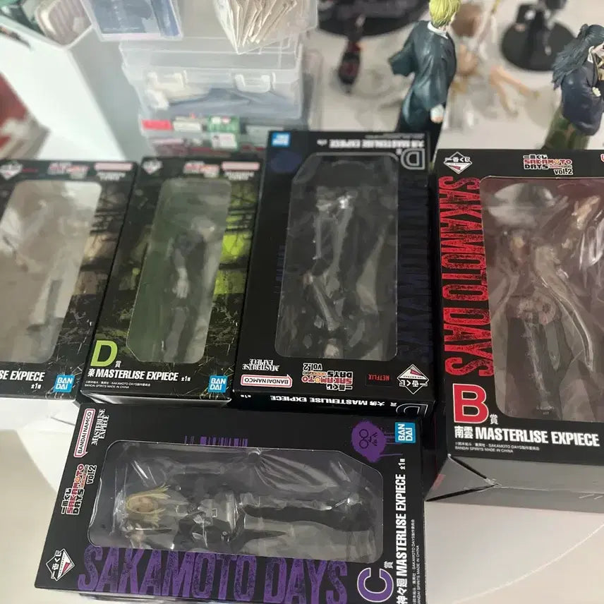 [BUNJANG] Sakamoto Days Ichiban Kuji Figure Bundle Set / 사카모토 데이즈 제일복권 피규어 일괄
