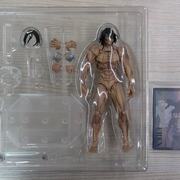 [BUNJANG] Attack on Titan Eren Yeager Amazing Yamaguchi Revoltech Action Figure / 진격의 거인 에렌 예거 어메이징 야마구치 리볼텍 피규어