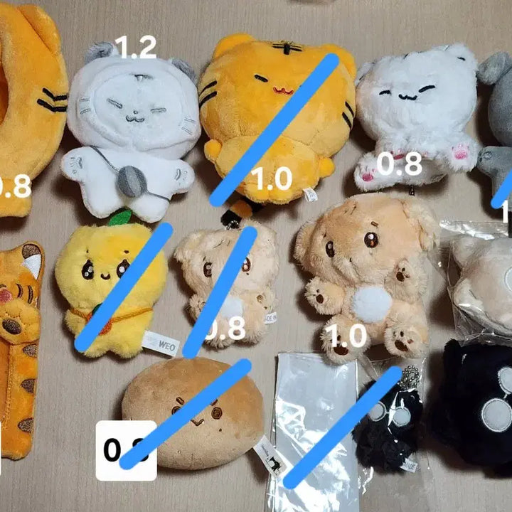 [BUNJANG] SEVENTEEN Inhyeong Bundle Set / 세븐틴 인형 판매