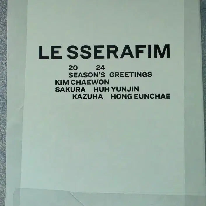 [BUNJANG] Le Sserafim 2024 Season&
