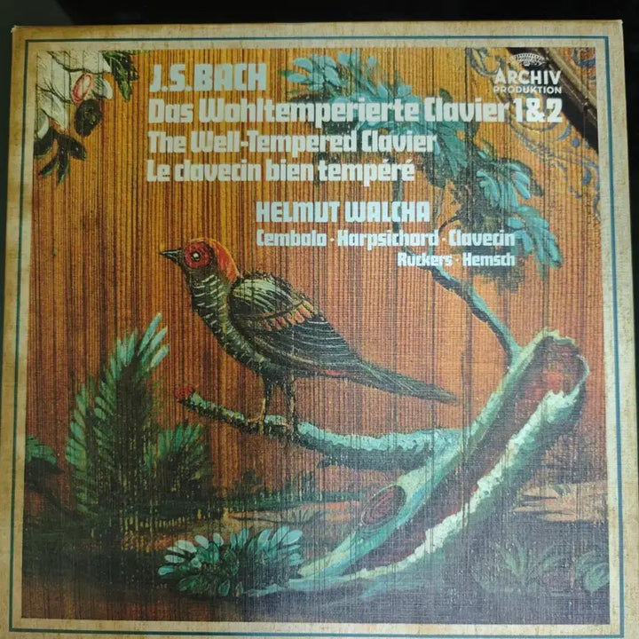 [BUNJANG] J.S. Bach Das Wohltemperierte Clavier (The Well-Tempered Clavier) 5LP Box Set Performed by Helmut Walcha / 바흐  Das Wohltemperierte Clavier 평균율 클라비어곡집