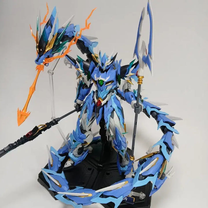 [BUNJANG] Motor Nuclear Blue Dragon Plastic Model Assembly Completed / 모터뉴클리어 청룡 프라모델 조립완성품