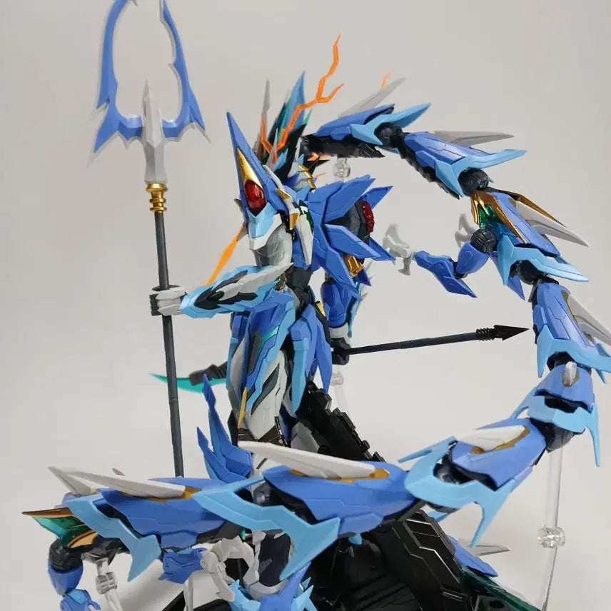 [BUNJANG] Motor Nuclear Blue Dragon Plastic Model Assembly Completed / 모터뉴클리어 청룡 프라모델 조립완성품