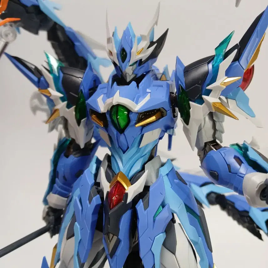 [BUNJANG] Motor Nuclear Blue Dragon Plastic Model Assembly Completed / 모터뉴클리어 청룡 프라모델 조립완성품