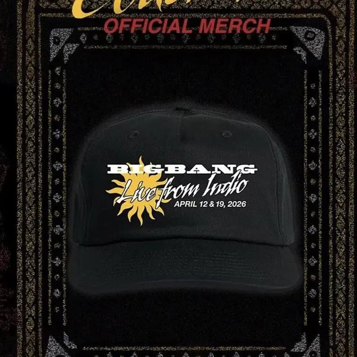 [BUNJANG] BIGBANG Coachella Sundaze Hat OS Official MD / 빅뱅 코첼라 선데이즈 햇 OS 새상품(오피셜 공식md)