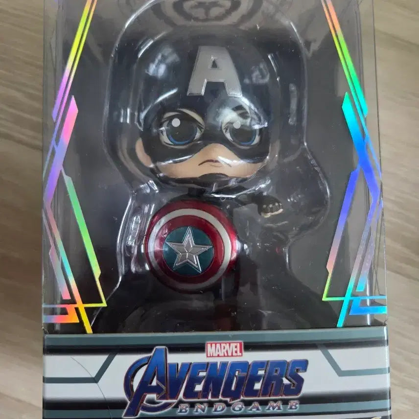 [BUNJANG] Hot Toys Cosbaby Avengers: Endgame Captain America Figure (Sealed) / [미개봉] 핫토이 코스베이비 어벤져스 엔드게임 캡틴 아메리카 피규어