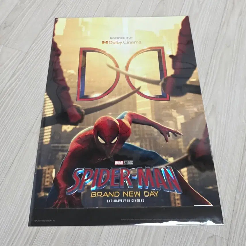 [BUNJANG] Spider-Man: Brand New Day Dolby Poster / 스파이더맨: 브랜드 뉴 데이 돌비 포스터 판매