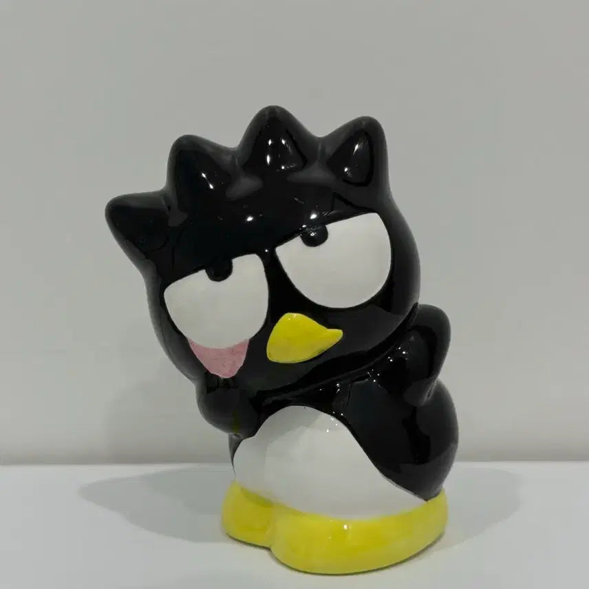[BUNJANG] Vintage 1997 Badtz-Maru Ceramic Figurine Coin Bank / [고전레어]배드바츠마루 1997 도자기 피규어 저금통