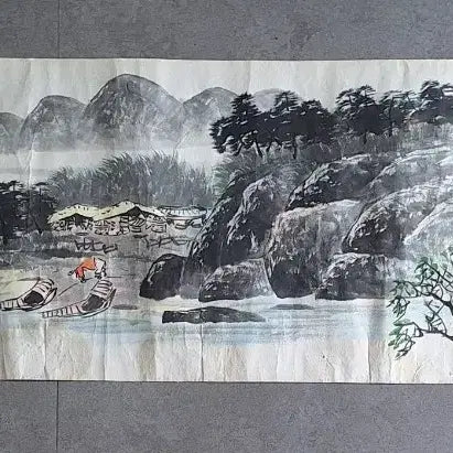 [BUNJANG] Korean Ink Wash Landscape Painting / 수집 취미 수묵화 산수화 동양화