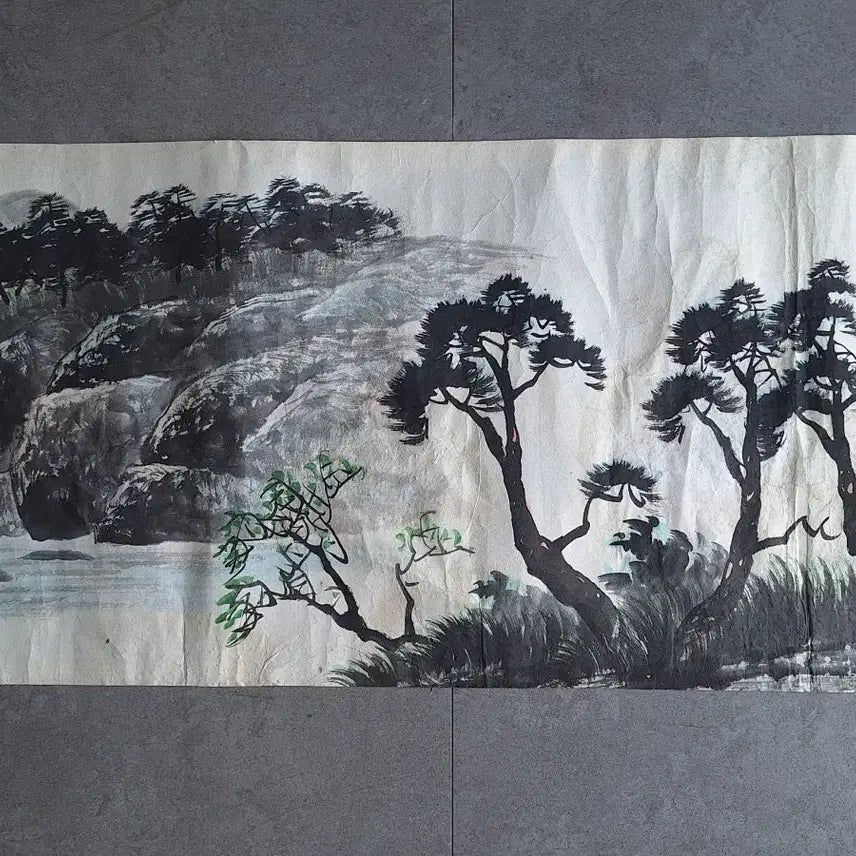 [BUNJANG] Korean Ink Wash Landscape Painting / 수집 취미 수묵화 산수화 동양화