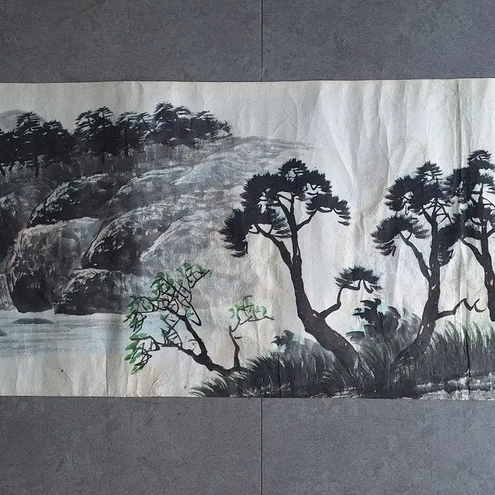[BUNJANG] Korean Ink Wash Landscape Painting / 수집 취미 수묵화 산수화 동양화