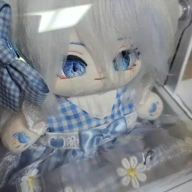 [BUNJANG] 20cm Mohair Doll with Clothing Set / 푸리나 20cm 20센치 솜인형 솜깅 뼈깅 모헤어 판매합니다 옷도 드려요