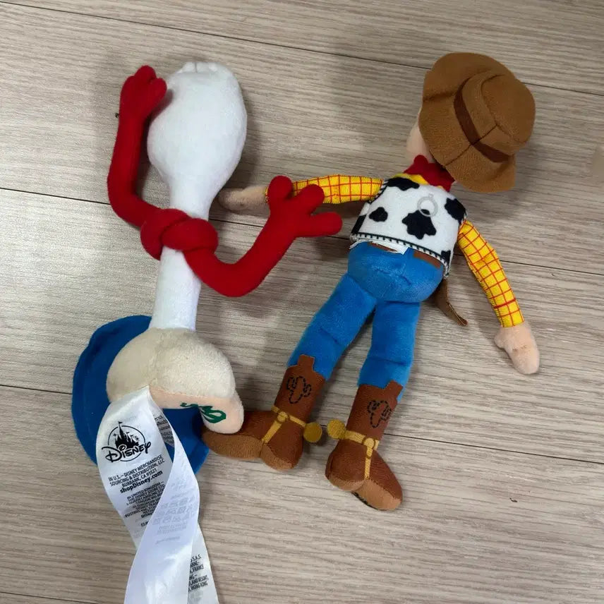 [BUNJANG] Disney Pixar Toy Story Woody &amp; Forky Magnet Set / (일괄)파리 디즈니랜드 토이스토리 포키 우디 마그넷 자석 인형