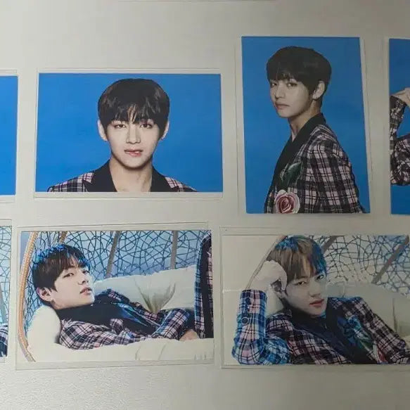 [BUNJANG] BTS Wings Tour Mini Photocard V Taehyung Set / 방탄소년단 bts 뷔 포카 양도 윙콘 윙즈 미니포카
