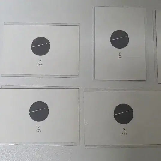 [BUNJANG] BTS Wings Tour Mini Photocard V Taehyung Set / 방탄소년단 bts 뷔 포카 양도 윙콘 윙즈 미니포카
