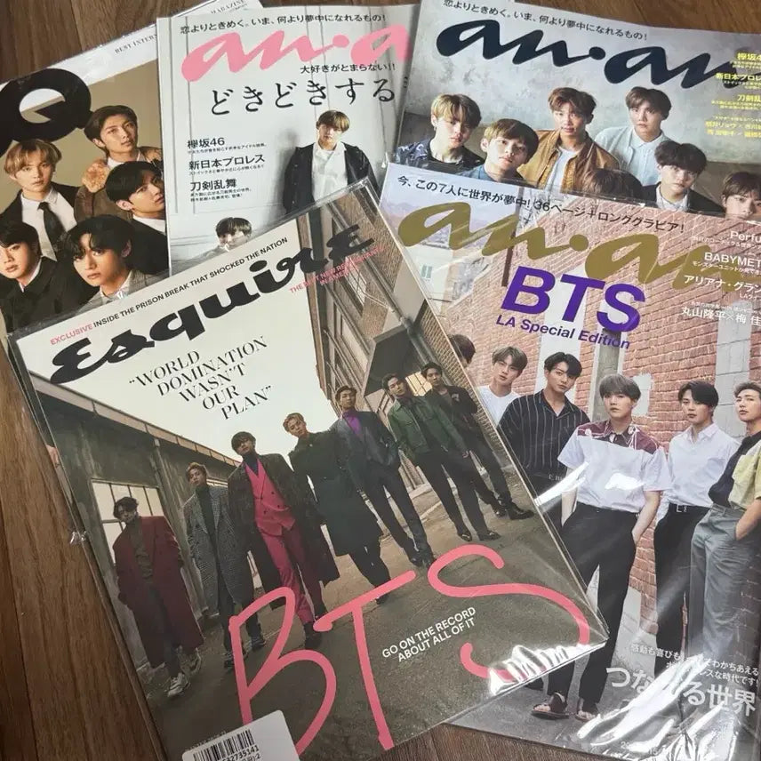 [BUNJANG] BTS Magazine Bundle Set / 방탄 bts 빌보드 타임즈 싱글즈 디아이콘 일본 잡지 등 일괄 판매