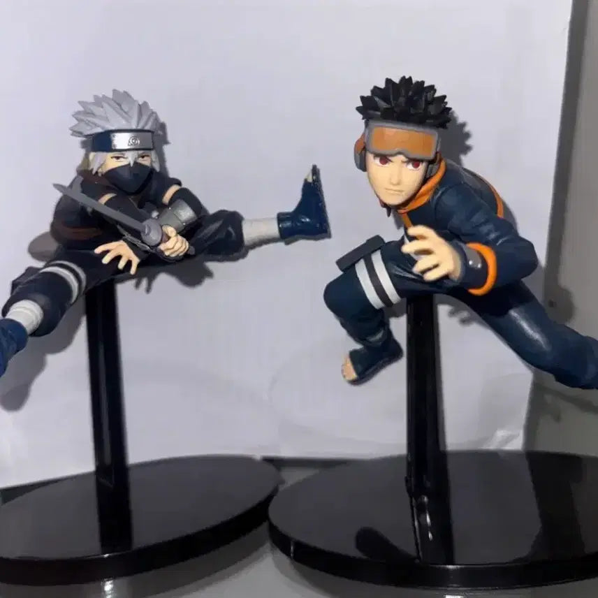 [BUNJANG] Naruto Vibration Chibi Obito Kakashi Figure Bundle Set / 상자O)나루토 바이브레이션 치비 오비토 카카시 피규어 일괄