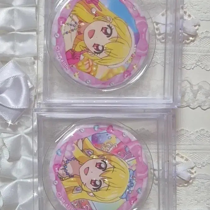 [BUNJANG] Aikatsu! Ichigo Stage Can Badge Bundle / 아이카츠 이치고 stage 캔뱃지 일괄 아이엠스타 프레 프리미엄 일판 한판 라임