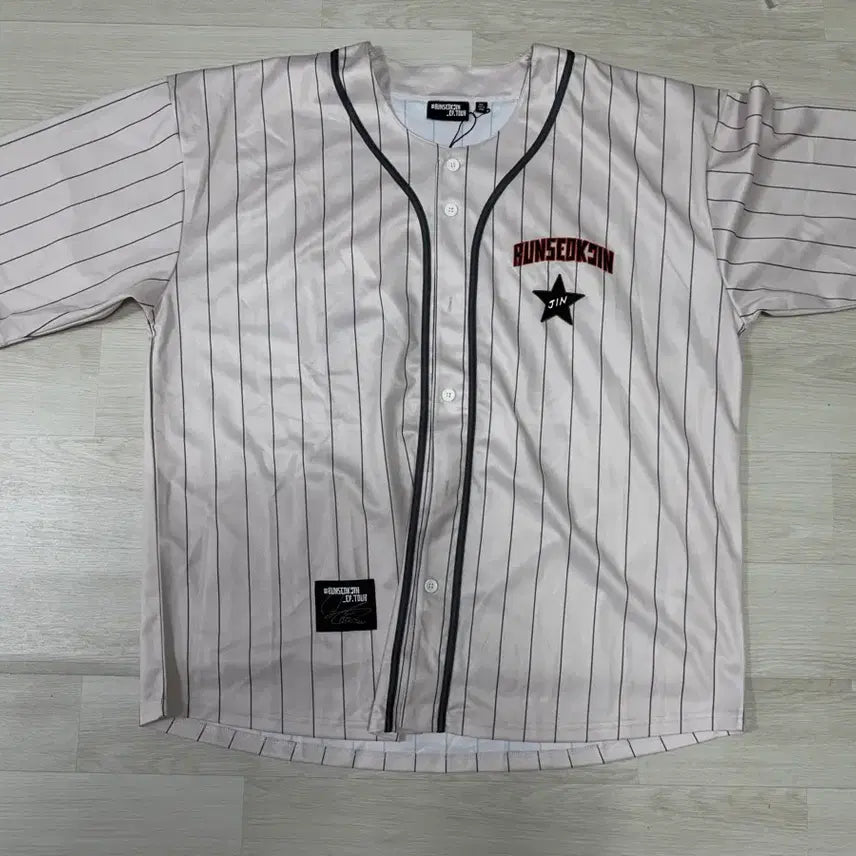 [BUNJANG] BTS Jin Anaheim Baseball Jersey / BTS 진 ANAHEIM 야구 져지 XXL