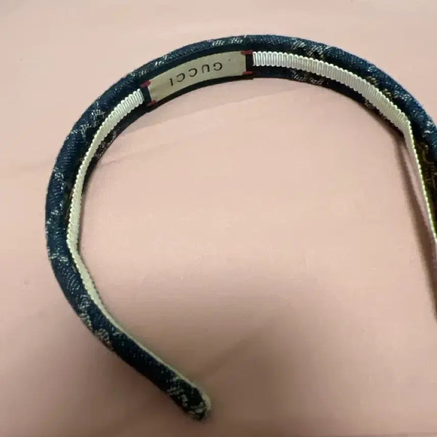 [BUNJANG] Gucci Denim GG Logo Headband / 뉴진스민지착용 구찌 헤어밴드 머리띠