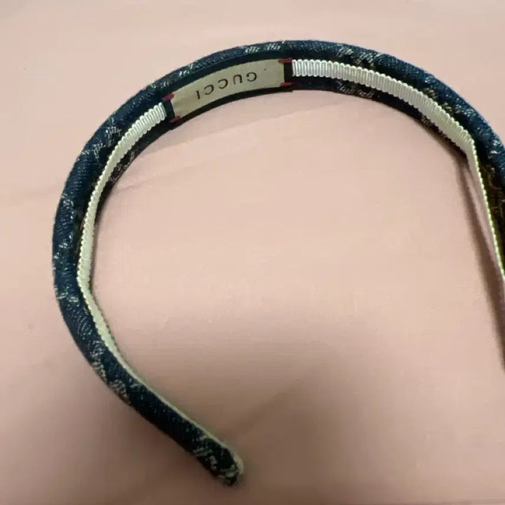 [BUNJANG] Gucci Denim GG Logo Headband / 뉴진스민지착용 구찌 헤어밴드 머리띠
