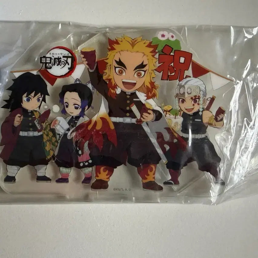 [BUNJANG] Demon Slayer: Kimetsu no Yaiba Rengoku Birthday Acrylic Stand / 귀칼 렌고쿠 생일 아크릴 새제품 / 귀멸의 칼날 시노부 기유 탄지로 텐겐 아카자