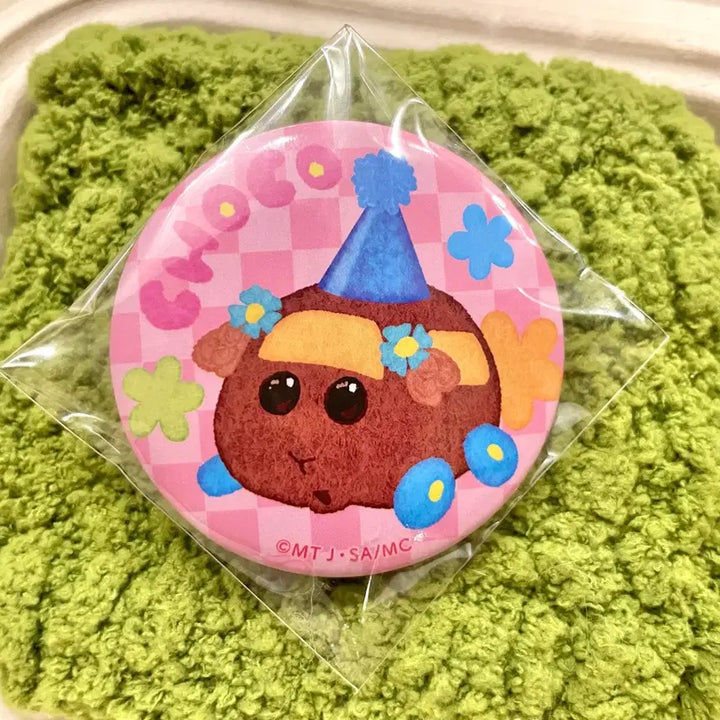 [BUNJANG] Moluka Choco Can Badge / (새상품) 뿌이뿌이 모루카 초코 캔뱃지