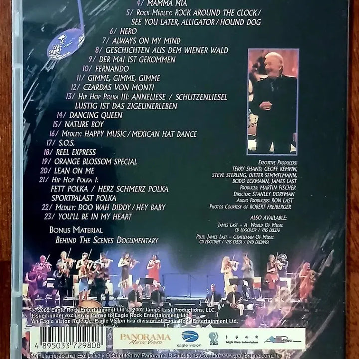 [BUNJANG] James Last Orchestra A World of Music Live Performance DVD / DVD 제임스 라스트 오케스트라 악단