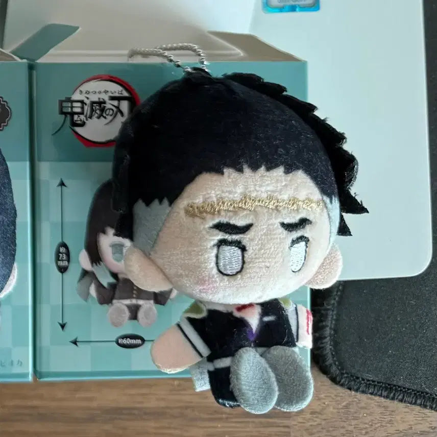 [BUNJANG] Demon Slayer Gyomei Plush / (반택포)귀멸의 칼날 타피오카 플러쉬미스코트 교메이
