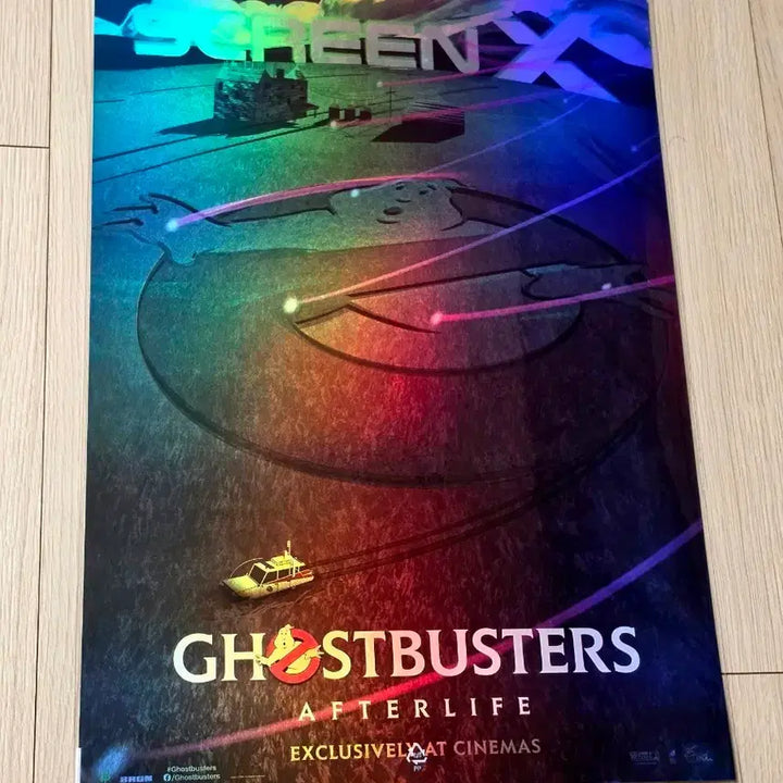 [BUNJANG] Ghostbusters ScreenX Poster (A3) / [초휘귀한정판]영화 고스트버스터즈 스크린엑스 포스터(A3)