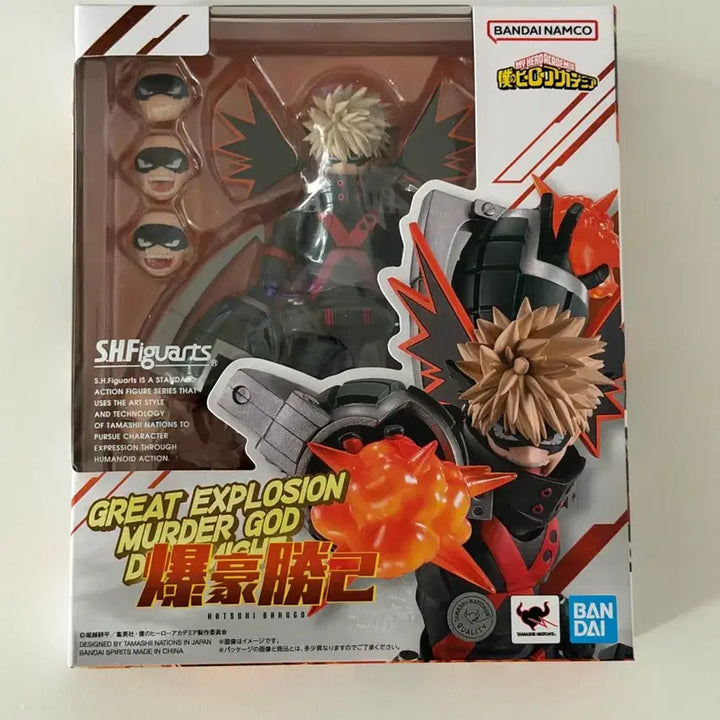 [BUNJANG] My Hero Academia Katsuki Bakugo S.H.Figuarts Figure (Sealed) / (미개봉) 나의 히어로 아카데미아 바쿠고 카츠키 S.H.Figuarts shf