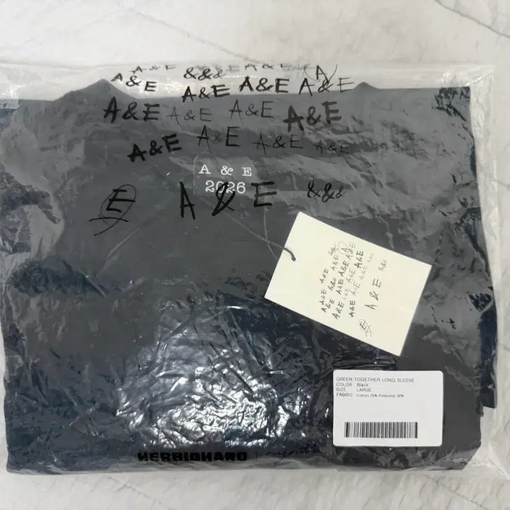 [BUNJANG] Park Hyo Shin A&amp;E Concert Long Sleeve Black L / 박효신 A&amp;E 콘서트 롱슬리브 L