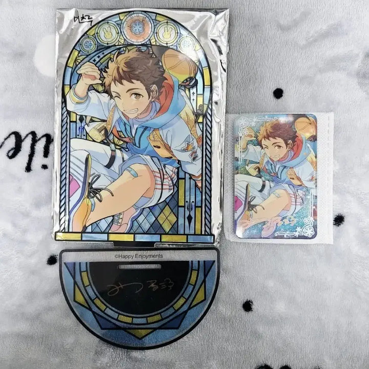 [BUNJANG] Ensemble Stars Mitsuru Stain Glass Acrylic Stand 2nd Edition, Yusa Corotta 2nd Edition / 앙스타 미츠루 스테인글라스 아크릴 2탄, 유사코롯타 2탄
