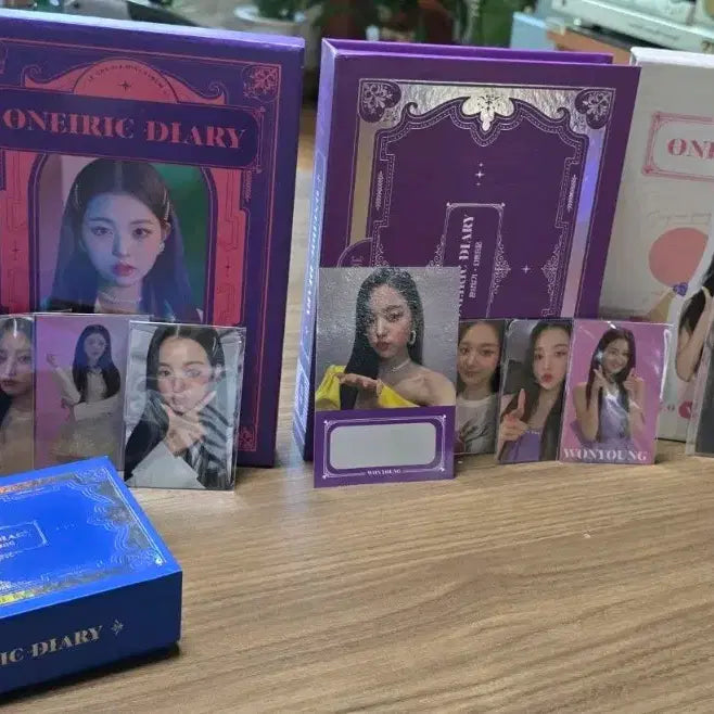 [BUNJANG] IVE IZ*ONE Jang Wonyoung ONAIR Diary Set / 아이브 아이즈원 장원영 오나이릭다이어리 세트