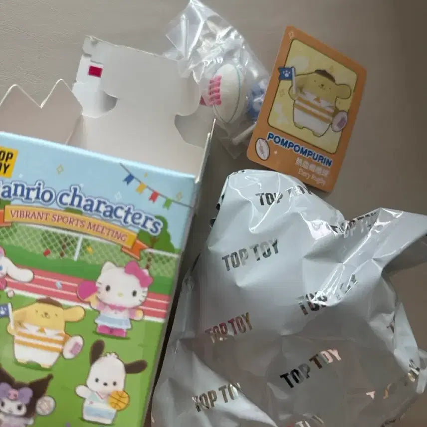 [BUNJANG] Sanrio Pompompurin Vibrant Sports Meeting Series Figure / (새상품) 산리오 바이브런트 스포츠 미팅 시리즈 폼폼푸린