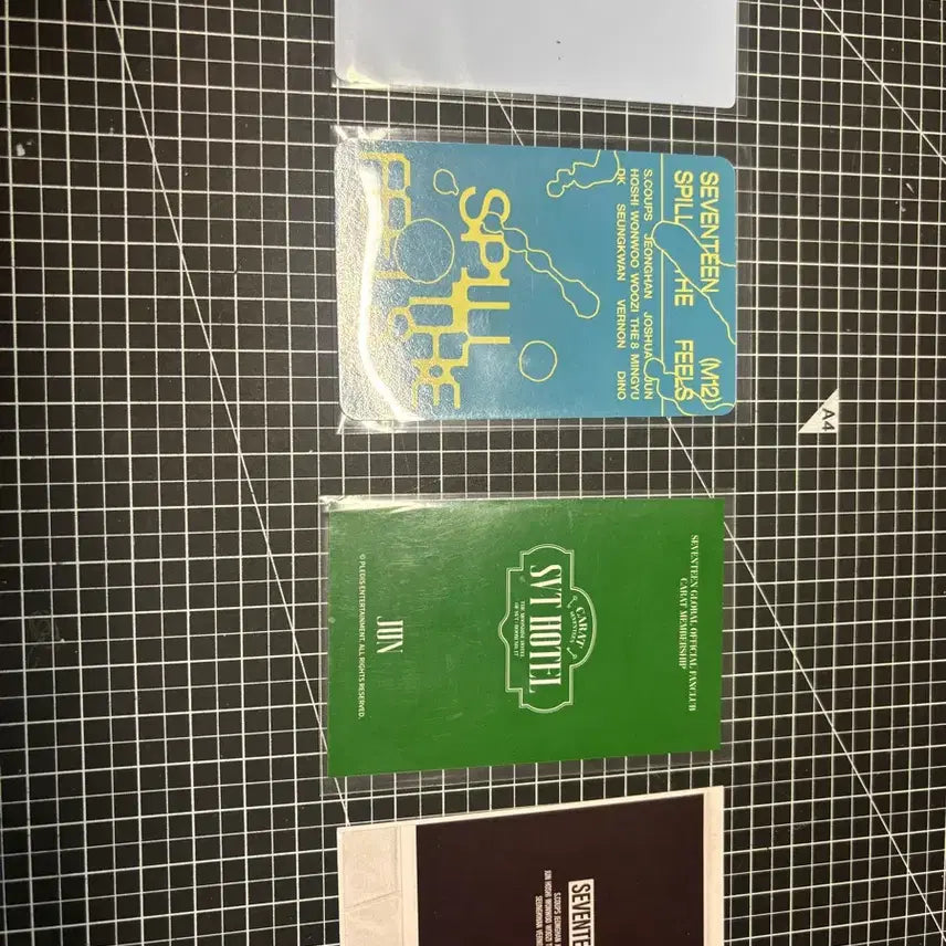 [BUNJANG] SEVENTEEN Jun 4 Photocard Bundle Set / 세븐틴 준 포카 4종(급처.일괄