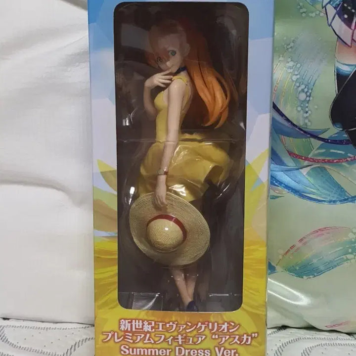 [BUNJANG] Sega Neon Genesis Evangelion Asuka Summer Dress Ver. Authentic Figure / [정품] 세가 신세기 에반게리온 프리미엄 아스카 서머드레스 Ver.