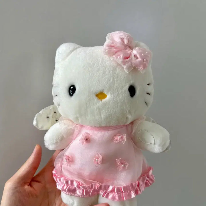 [BUNJANG] Classic Angel Kitty Plush Toy / 고전 엔젤 키티 인형 천사 키티