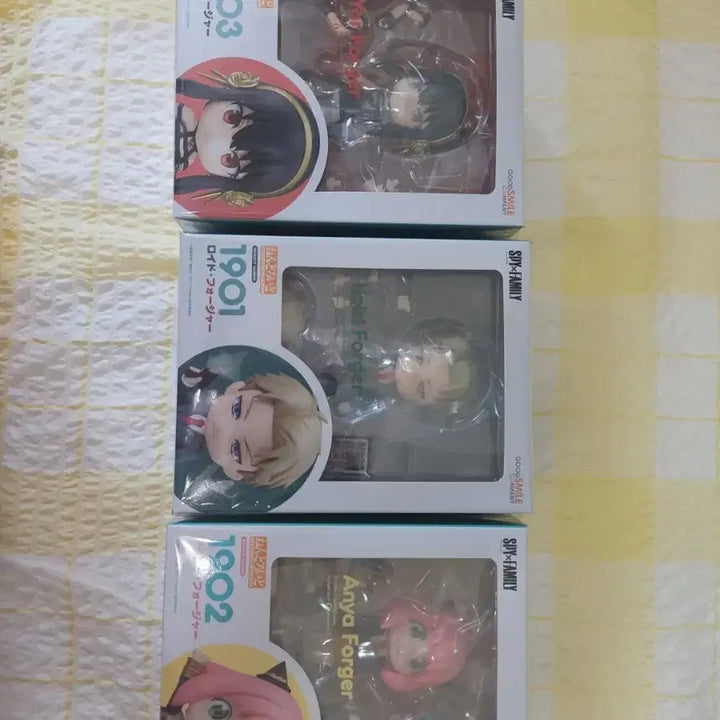 [BUNJANG] Spy x Family Nendoroid Anya, Loid, Yor 3-Figure Bundle Set (Sealed) / 스파이패밀리 넨도로이드 spyfamily 아냐 로이드 요르 넨도로이드 3종 일괄 미개봉 칼박상태