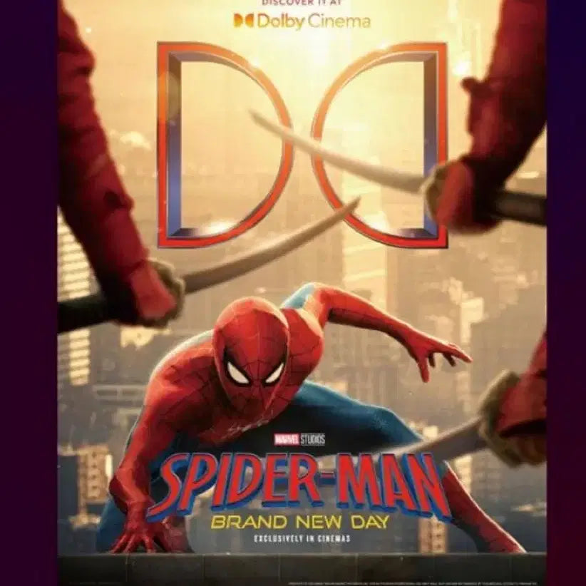 [BUNJANG] Spider-Man Brand New Day A3 Dolby Poster / 스파이더맨 브랜드 뉴 데이 A3 돌비 포스터