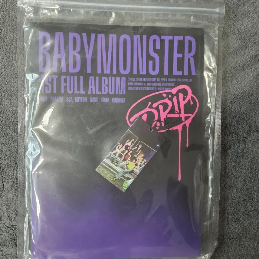 [BUNJANG] BABYMONSTER 1st Full Album [BABYMONSTER] / 베이비몬스터 1집 풀앨범 [BABYMONSTER]