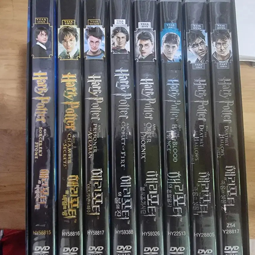 [BUNJANG] Harry Potter Complete Film Series 8-Disc DVD Set / 해리포터 DVD세트 전편
