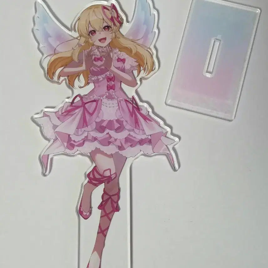 [BUNJANG] Ichigo &amp; Lime Aurora Kiss Acrylic Stand / [판매] 아이엠스타 아이카츠 비공굿 비공식 이치고 라임 아크릴 스탠드 오로라키스
