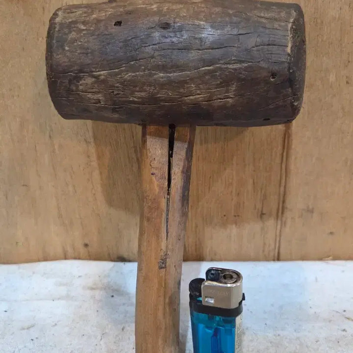 [BUNJANG] 100-Year-Old Wooden Mallet / 민속품  / 신골 나무망치
