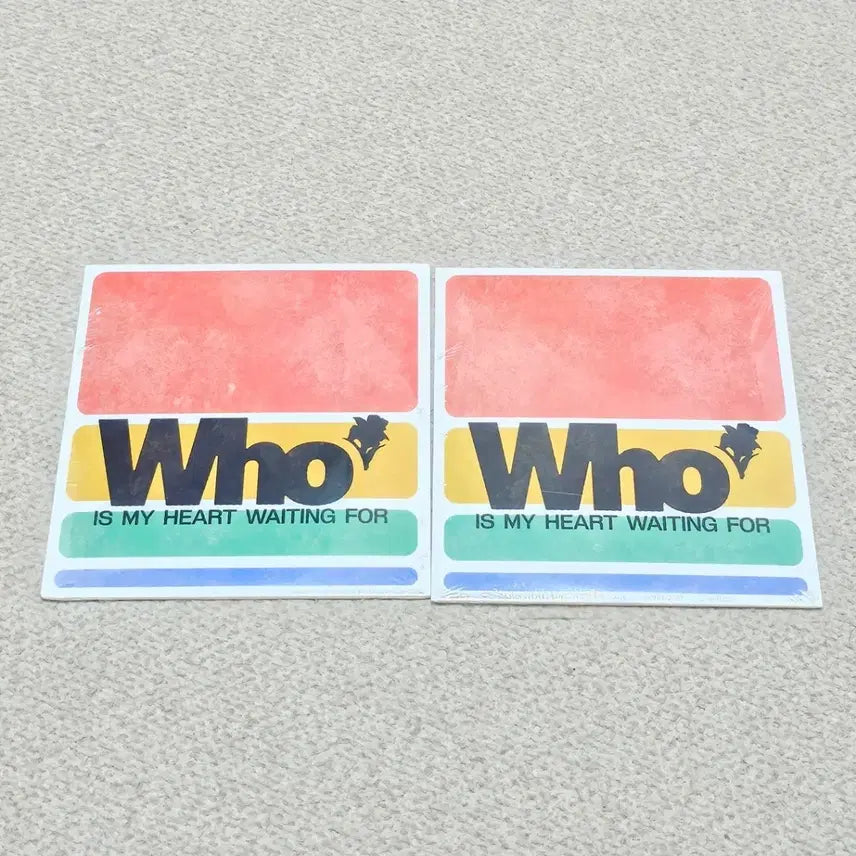 [BUNJANG] BTS Jimin Who Single CD Bundle Set / BTS 방탄 지민 Who 싱글 CD 2ea 일괄